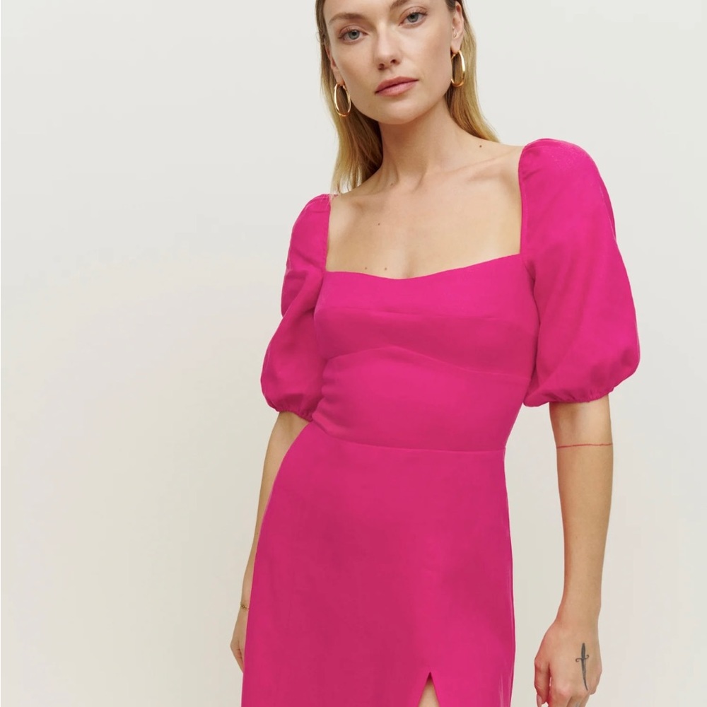 Reformation Belgium Floral Midi Dress